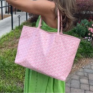 Goyard Pink Tote Bag